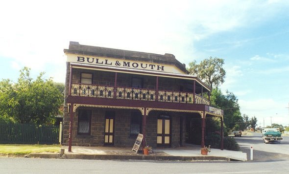 Bull and Mouth Hotel - Circa 1866 - Today - Click to Return