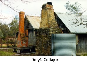 Daly's Cottage - Circa 1865 - Click to enlarge