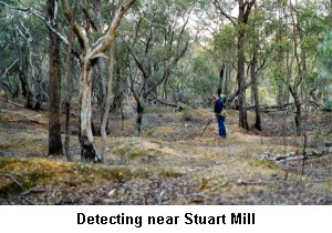 Detecting Near Stuart Mill - Click to enlarge