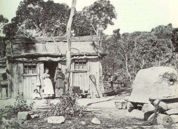 Early Pioneer Home  - Click to Return