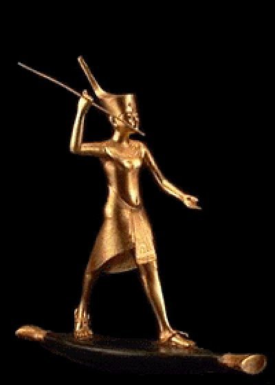Gold Statue - Click to Return