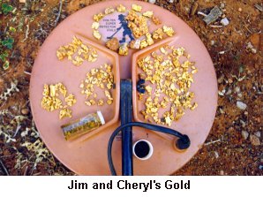 Jim and Cheryl's Gold - Click to enlarge