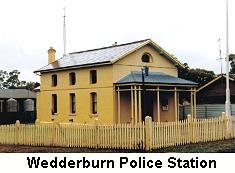 The Wedderburn Police Station - Click to enlarge