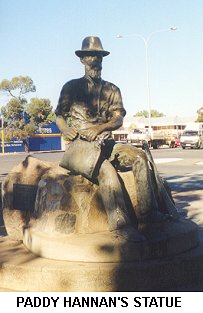 Paddy Hannan's Statue - Click to enlarge