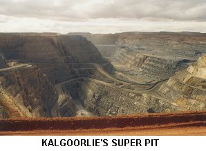 Kalgoorlie's Super Pit - Click to enlarge