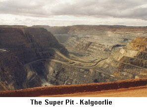 The Super Pit - Kalgoorlie - Click to enlarge
