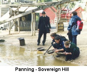 Panning - Sovereign Hill - Click to enlarge