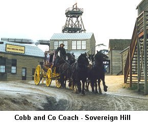 Cobb and Co Coach - Sovereign Hill - Click to enlarge