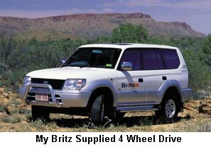 My Britz Supplied 4 Wheel Drive - Click to enlarge