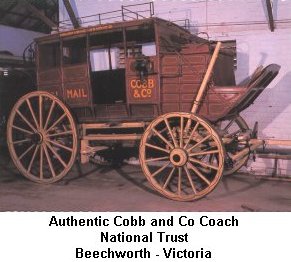 Authentic Cobb and Co Coach - Click to enlarge