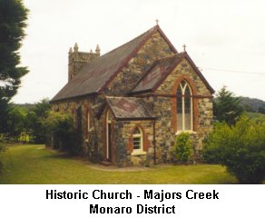 Historic Church - Majors Creek - Click to enlarge