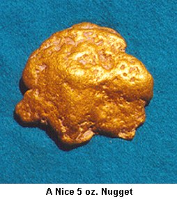 A Nice 5 oz. Nugget - Click to enlarge