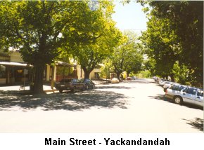 Main Street - Yackandandah - Click to enlarge