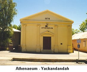 Athenaeum - Yackandandah - Click to enlarge