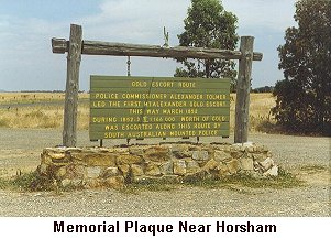 Plaque Near Horsham - Click to enlarge