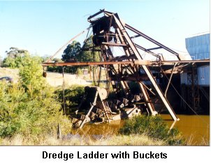 Dredge Ladder With Buckets - Click to enlarge