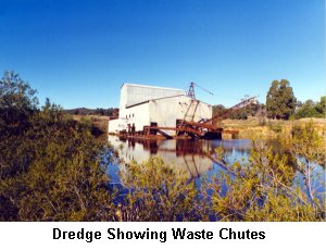 Gold Dredge Waste Chutes - Click to enlarge