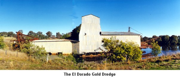 The El Dorado Gold Dredge - Click to enlarge
