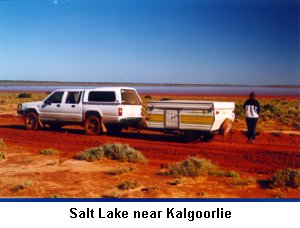 Salt Lake - East of Kalgoorlie  - Click to enlarge