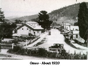 Omeo - 1920 - Click to enlarge