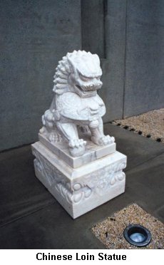 Chinese Lion Statue - Click to enlarge