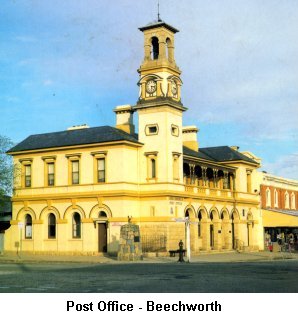 Post Office - Beechworth - Click to enlarge