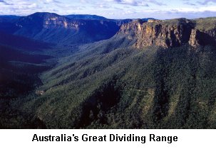 Great Dividing Range - Click to enlarge