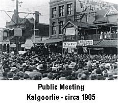 Public Meeting - Kalgoorlie - c1905