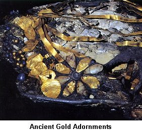 Ancient Gold Adornments  - Click to enlarge