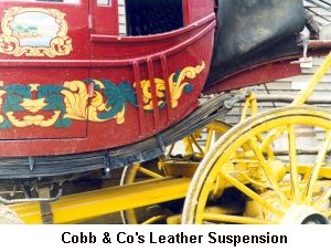 Cobb and Co's Leather Suspension - Click to enlarge