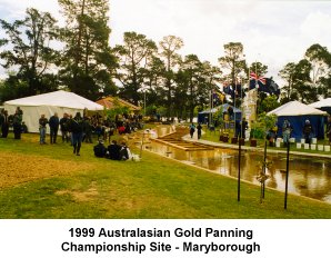 Gold Panning Championship Site - Click to enlarge