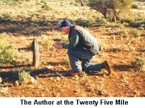The Author at The Twenty Five Mile - Click to enlarge