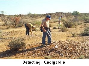 Detecting Coolgardie  - Click to enlarge