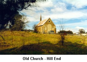 Old Church - Hill End - Click to enlarge